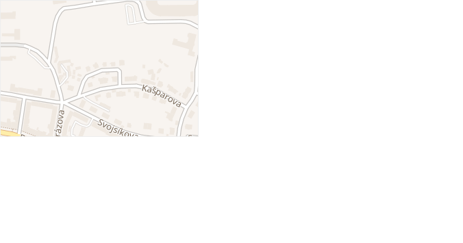 Kořenského stezka v obci Teplice - mapa ulice