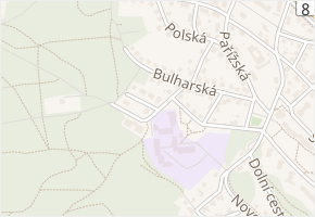 Kyjevská v obci Teplice - mapa ulice
