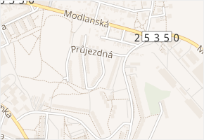 Lomená v obci Teplice - mapa ulice