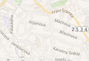 Macharova v obci Teplice - mapa ulice