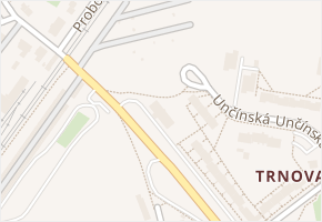 Přítkovská v obci Teplice - mapa ulice