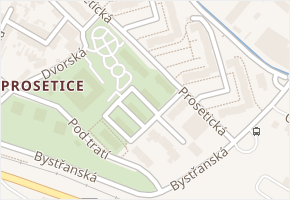 Rohová v obci Teplice - mapa ulice