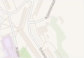 Trnovanská v obci Teplice - mapa ulice