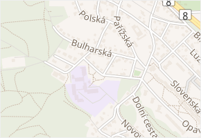 Verdunská v obci Teplice - mapa ulice