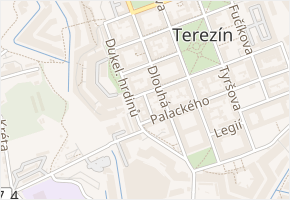 Řeznická v obci Terezín - mapa ulice