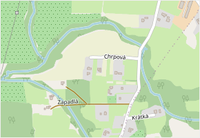 Chrpová v obci Těrlicko - mapa ulice