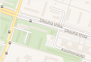 Dlouhá v obci Těrlicko - mapa ulice