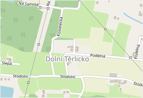 Kostelecká v obci Těrlicko - mapa ulice