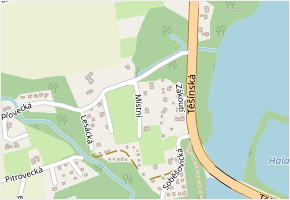 Místní v obci Těrlicko - mapa ulice