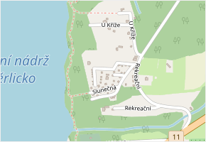 Na Výsluní v obci Těrlicko - mapa ulice