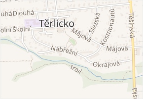 Nábřežní v obci Těrlicko - mapa ulice