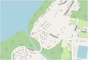 Osada U Stodolní v obci Těrlicko - mapa ulice