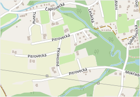 Pitrovecká v obci Těrlicko - mapa ulice