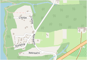 Rekreační v obci Těrlicko - mapa ulice