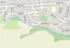 Střelniční v obci Těrlicko - mapa ulice