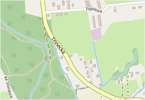 Třinecká v obci Těrlicko - mapa ulice