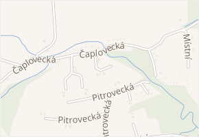 Vedlejší v obci Těrlicko - mapa ulice