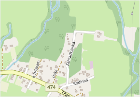 Zahrádkářská v obci Těrlicko - mapa ulice