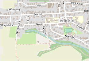 Zahradní v obci Těrlicko - mapa ulice