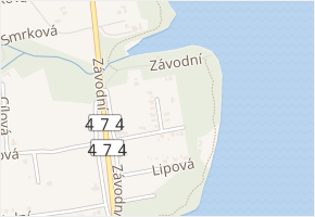 Zátiší v obci Těrlicko - mapa ulice