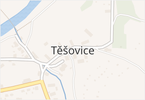 Těšovice v obci Těšovice - mapa ulice