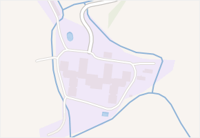 Balková v obci Tis u Blatna - mapa části obce