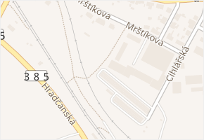 Cihlářská v obci Tišnov - mapa ulice