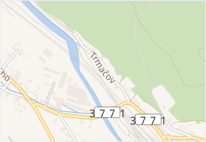 Trmačov v obci Tišnov - mapa ulice