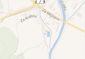 U Střelnice v obci Tišnov - mapa ulice