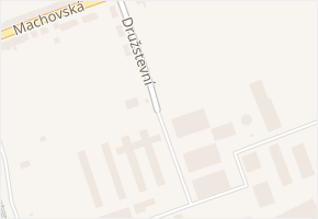 Družstevní v obci Tlumačov - mapa ulice