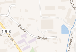 Školní v obci Toužim - mapa ulice