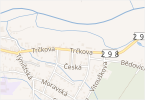 Krátká v obci Třebechovice pod Orebem - mapa ulice