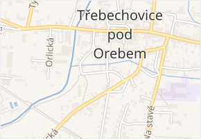 Na obci v obci Třebechovice pod Orebem - mapa ulice