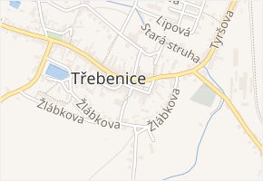 Paříkovo nám. v obci Třebenice - mapa ulice