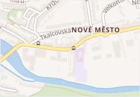 Cyrilometodějská v obci Třebíč - mapa ulice