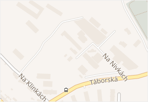 Na Nivkách v obci Třebíč - mapa ulice