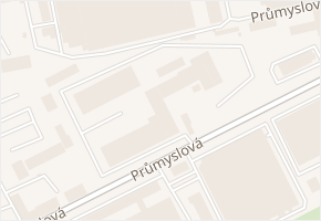 Průmyslová v obci Třebíč - mapa ulice