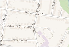 Týnská v obci Třebíč - mapa ulice