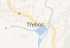 Třeboc v obci Třeboc - mapa části obce