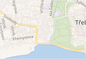 Havlíčkova v obci Třeboň - mapa ulice
