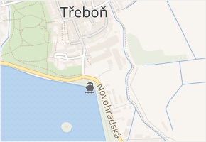 Trocnovské nám. v obci Třeboň - mapa ulice