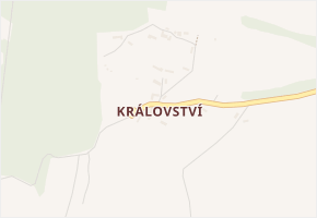 Království v obci Třebovle - mapa části obce