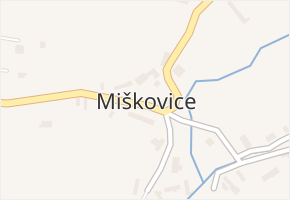 Miškovice v obci Třebovle - mapa části obce