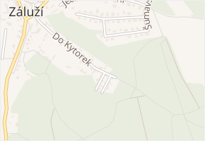Smrková v obci Třemošná - mapa ulice