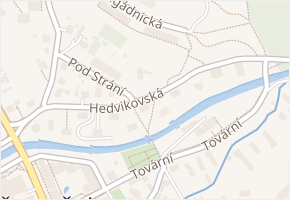 Hedvikovská v obci Třemošnice - mapa ulice