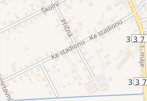 Ke Stadionu v obci Třemošnice - mapa ulice