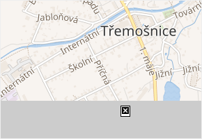 Příčná v obci Třemošnice - mapa ulice