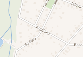 Sadová v obci Třinec - mapa ulice