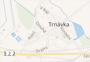 Dlouhá v obci Trnávka - mapa ulice