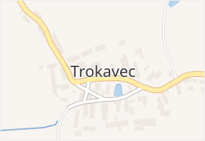 Trokavec v obci Trokavec - mapa části obce